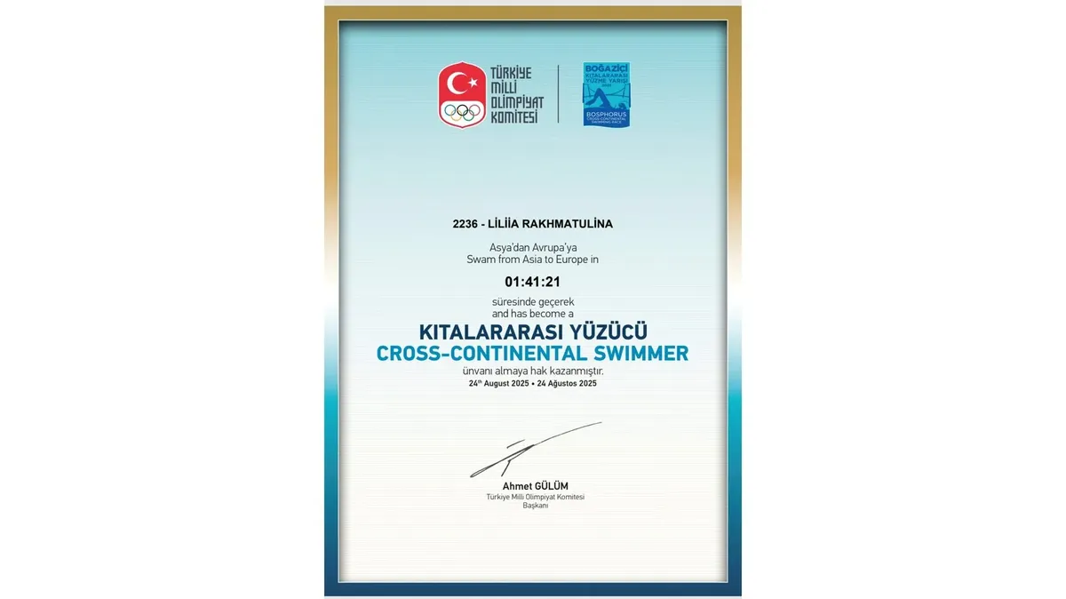 37th Bosphorus Cross-Continental Swimming Race.