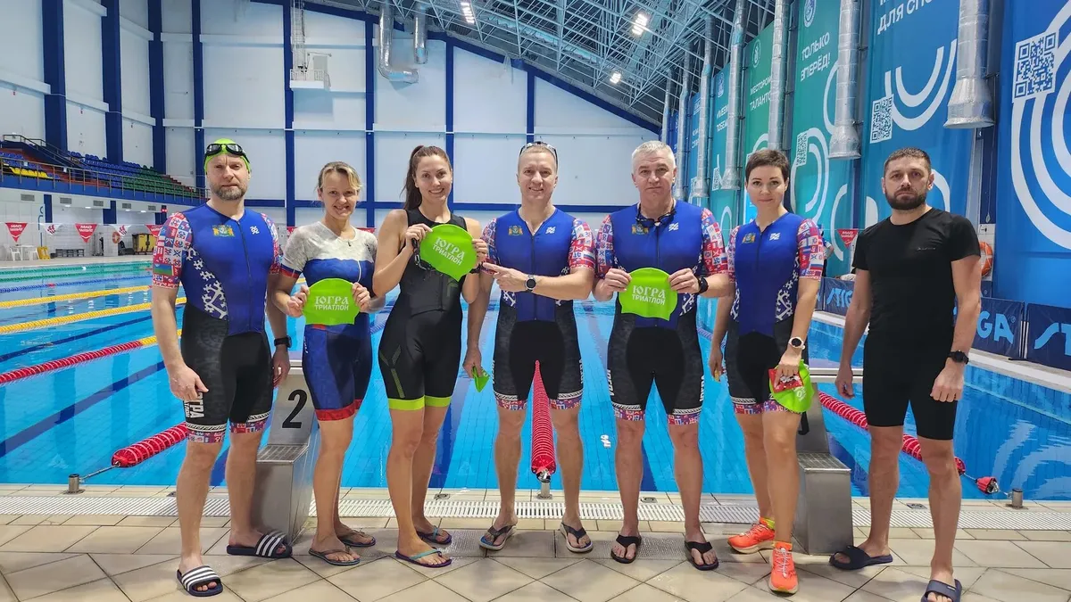 Рождественский SwimBikeRun в Ханты-Мансийске