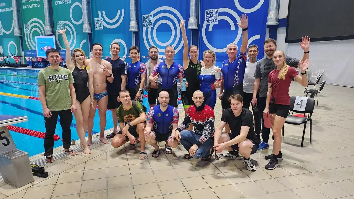 Рождественский SwimBikeRun в Ханты-Мансийске