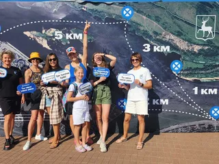 LPCREW на главном заплыве open water в России