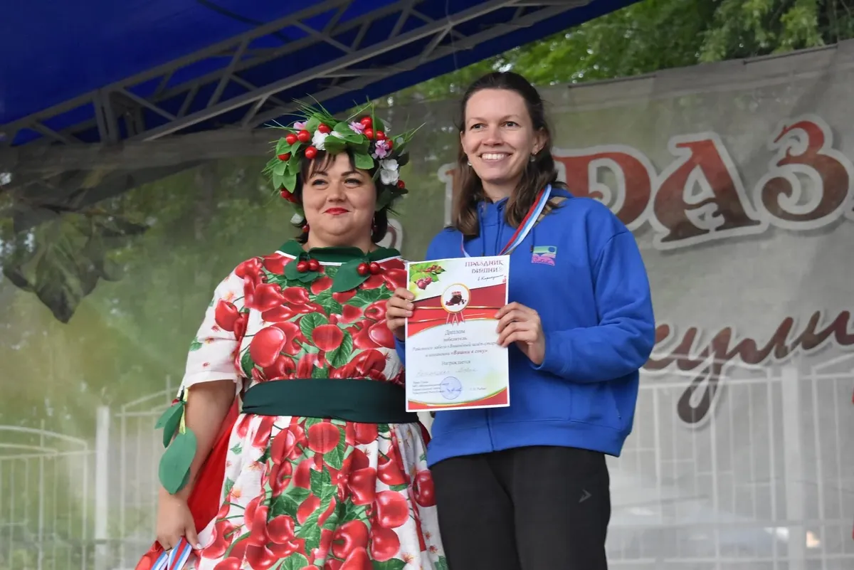 Дарья Румянцева лучшая на забеге в шлепках